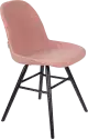 Zuiver Albert Kuip čalúnená stolička - Ružová