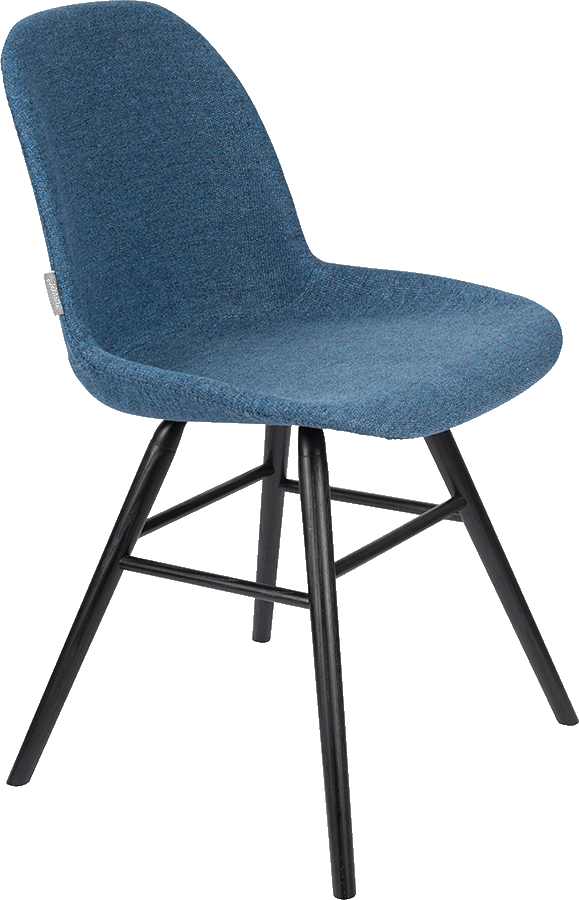 Zuiver Albert Kuip čalúnená stolička - Modrá