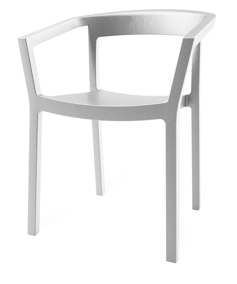 Barcelona DD Peach dizajnová stolička - Biela