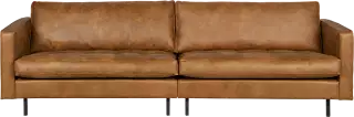 BePureHome Rodeo Classic sedačka z recyklovanej kože - Koňak