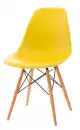 Roomfactory SD Wood jedálenská stolička - Žltá