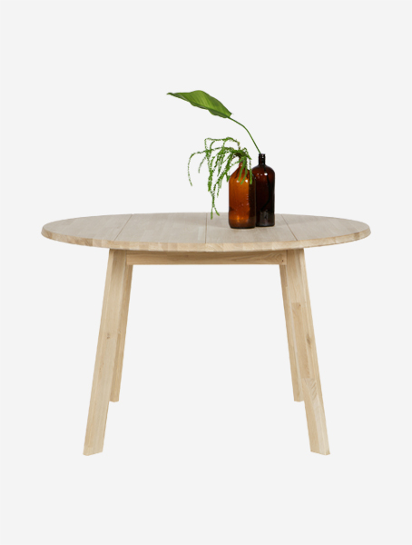 Woood Disc drevený jedálenský stôl