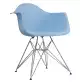Roomfactory Arch Chrome dizajnová stolička - Modrá