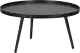 Woood Mesa drevený konferenčný stolík - Čierna, Veľkosť XL