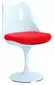 Roomfactory Swing otočná stolička - Biela + červená