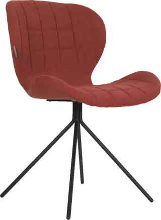 Zuiver OMG dizajnová stolička - Červená