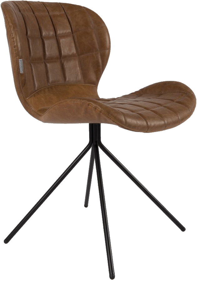 Zuiver OMG LL dizajnová stolička - Hnedá
