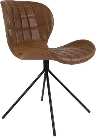 Zuiver OMG LL dizajnová stolička - Hnedá
