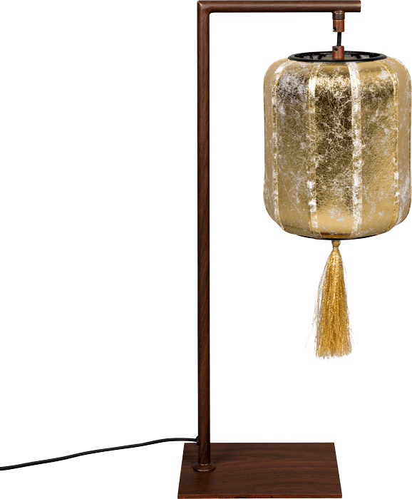 Dutchbone Suoni orientálna stolná lampa - Zlatá