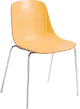 Infiniti Pure Loop Binuance dizajnová stolička - Oranžová