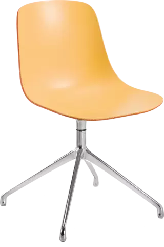 Infiniti Pure Loop Binuance stolička na otočnej podnoži - Oranžová