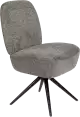 Zuiver Dusk čalúnená stolička - Sivá