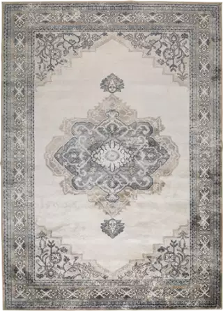 Dutchbone Mahal kusový koberec - Sivá, 170 x 240 cm
