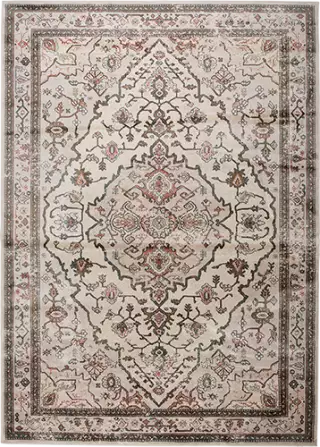 Zuiver Trijntje retro koberec - Béžová, 170 x 240 cm