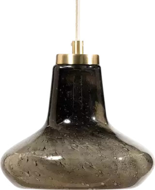 BePureHome Cup sklenená lampa - Čierna