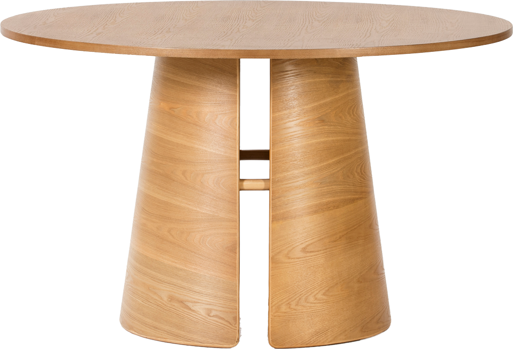 Teulat Cep okrúhly jedálenský stôl - Drevo, 137 cm
