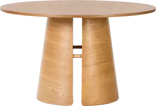 Teulat Cep okrúhly jedálenský stôl - Drevo, 137 cm